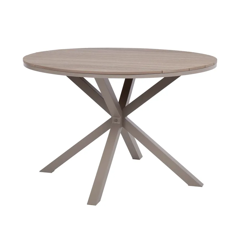 Bord Porto D110,5x73 cm, beige / grå