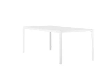 Break Matbord Utomhus 90x205 cm - Vit - Utemöbler - Utebord & trädgårdsbord - Matbord utomhus