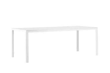 Break Matbord Utomhus 90x205 cm - Vit - Utemöbler - Utebord & trädgårdsbord - Matbord utomhus