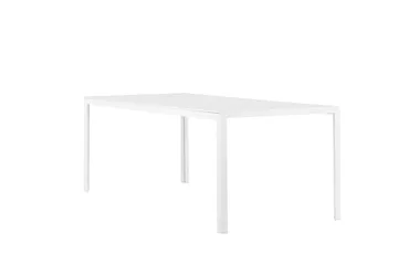 Break Matbord Utomhus 90x205 cm - Vit - Utemöbler - Utebord & trädgårdsbord - Matbord utomhus