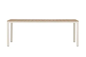 Etna Matbord Utomhus 90x210 cm - Beige - Utemöbler - Utebord & trädgårdsbord - Matbord utomhus