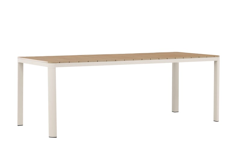 Etna Matbord Utomhus 90x210 cm - Beige - Utemöbler - Utebord & trädgårdsbord - Matbord utomhus