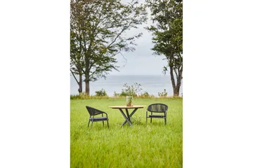 Hillerstorp Ekeryd Utebord Ø110 cm - Utemöbler - Utebord & trädgårdsbord - Matbord utomhus