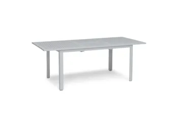 Hillerstorp Nydala Utebord 96 x 150/200 cm Vit - Vit - Utemöbler - Utebord & trädgårdsbord - Matbord utomhus