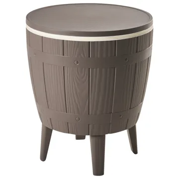Kylbar/Barbord utomhus Silg 49 cm - beige/grå/vit - Utemöbler - Utebord & trädgårdsbord - Barbord utomhus