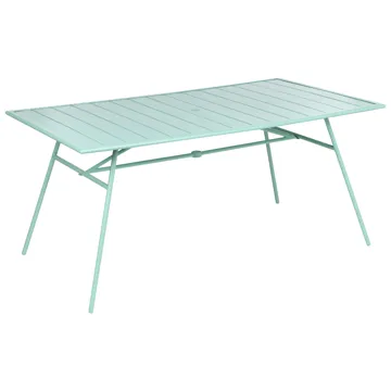Matbord Terenzo 160 cm - Mintgrön - Utemöbler - Utebord & trädgårdsbord - Matbord utomhus