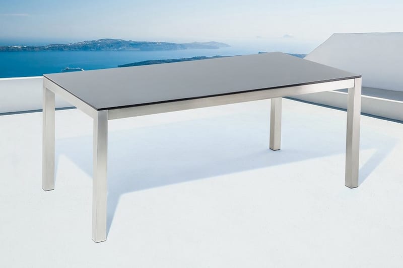 Bacoli Matbord Utomhus 180 cm - Svart - Utemöbler - Utebord & trädgårdsbord - Matbord utomhus