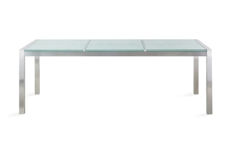 Bacoli Matbord Utomhus 220 cm - Transparent - Utemöbler - Utebord & trädgårdsbord - Matbord utomhus