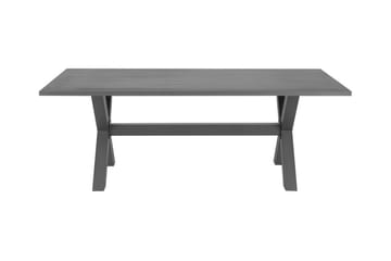 Cascais Trädgårdsbord 200 cm - Grå - Utemöbler - Utebord & trädgårdsbord - Matbord utomhus