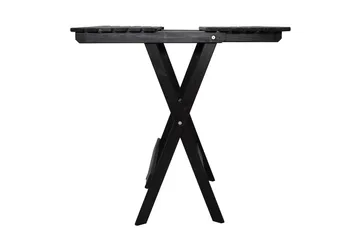 Edilma KlappUtebord 65 cm - Kaffesvart - Utemöbler - Utebord & trädgårdsbord - Matbord utomhus