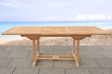 Java Trädgårdsbord 220 cm - Trä/Natur - Utemöbler - Utebord & trädgårdsbord - Matbord utomhus