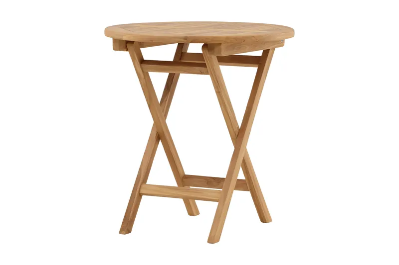 Kenya Cafébord Rund Ø70 cm - Beige - Utemöbler - Utebord & trädgårdsbord - Matbord utomhus