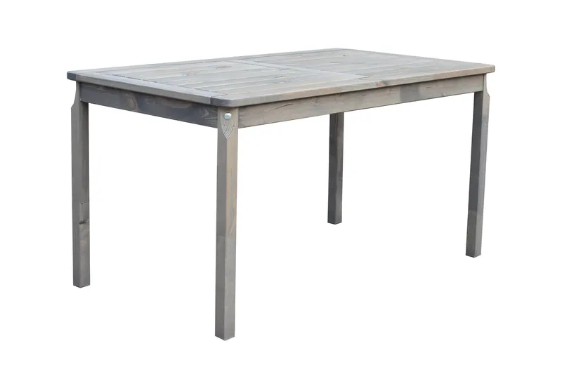 Olivio Matbord Utomhus 135x77 cm - Grå - Utemöbler - Utebord & trädgårdsbord - Matbord utomhus