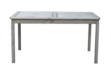 Olivio Matbord Utomhus 135x77 cm - Grå - Utemöbler - Utebord & trädgårdsbord - Matbord utomhus