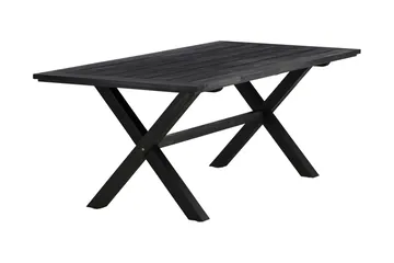 Rives Matbord Utomhus 200 cm - Svart - Utemöbler - Utebord & trädgårdsbord - Matbord utomhus