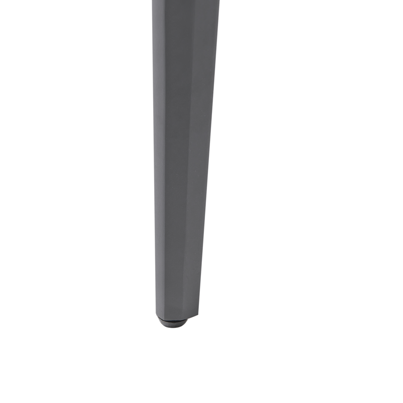 Matbord utomhus Sovareto 90x180 cm Marmoreffekt - Svart/Grå - Utemöbler - Utebord & trädgårdsbord - Matbord utomhus