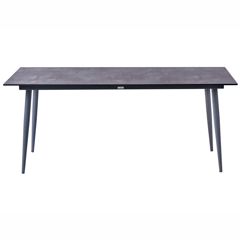 Matbord utomhus Tolentino 180 cm Steneffekt - Grå - Utemöbler - Utebord & trädgårdsbord - Matbord utomhus