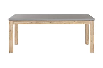 Trädgårdsbord 180 x 90 cm grå OSTUNI - Grå - Utemöbler - Utebord & trädgårdsbord - Matbord utomhus