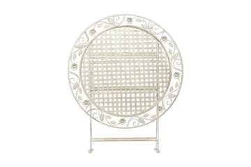 Trädgårdsbord krämvit BIVIO - Vit - Utemöbler - Utebord & trädgårdsbord - Matbord utomhus