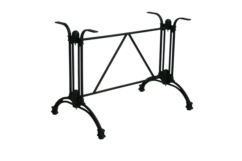 Utebordsben Cafe 93x61xh72cm Aluminium - Utemöbler - Utebord & trädgårdsbord - Matbord utomhus