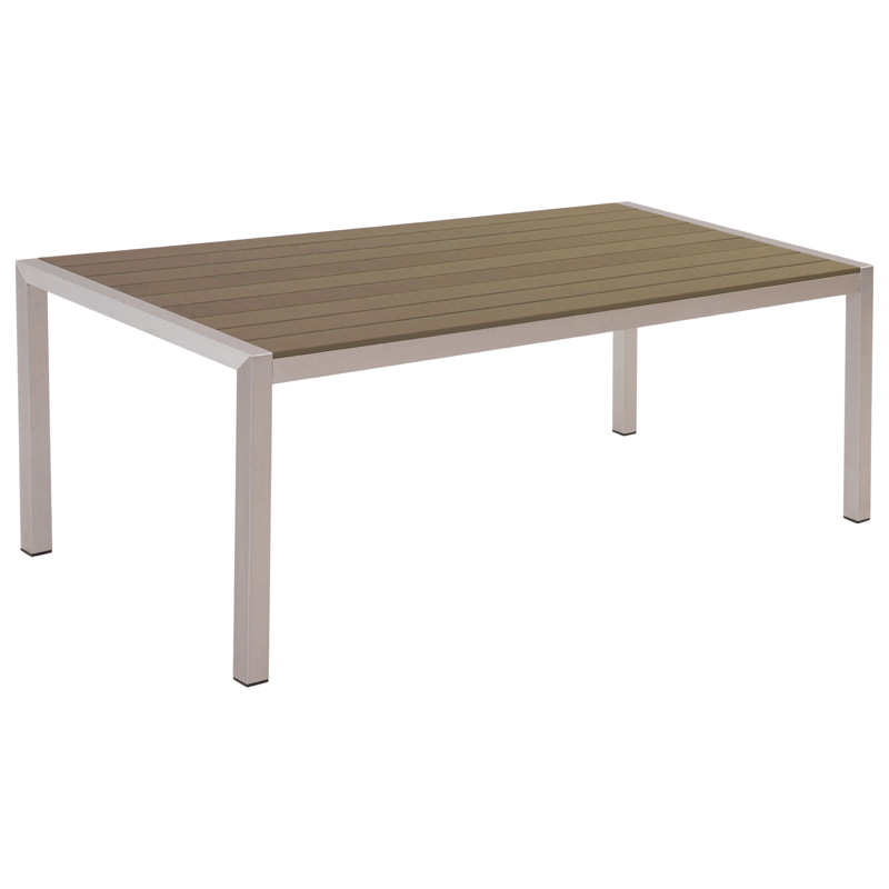Matbord Vernio 180 cm - Brun - Utemöbler - Utebord & trädgårdsbord - Matbord utomhus