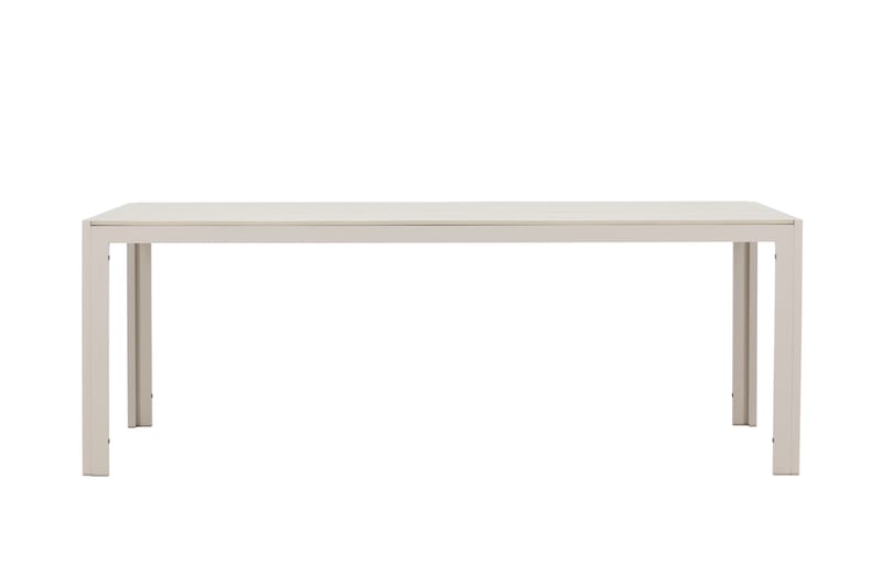 Mirko Matbord Utomhus 90x205 cm - Beige - Utemöbler - Utebord & trädgårdsbord - Matbord utomhus