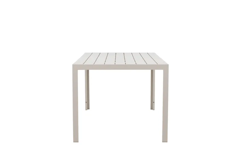 Mirko Matbord Utomhus 90x205 cm - Beige - Utemöbler - Utebord & trädgårdsbord - Matbord utomhus