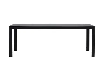 Mirko Matbord Utomhus 90x205 cm - Svart - Utemöbler - Utebord & trädgårdsbord - Matbord utomhus