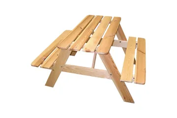 Picknickbord Mini Rasta för Barn - Naturfärgad - Utemöbler - Utebord & trädgårdsbord - Picknickbord & bänkbord