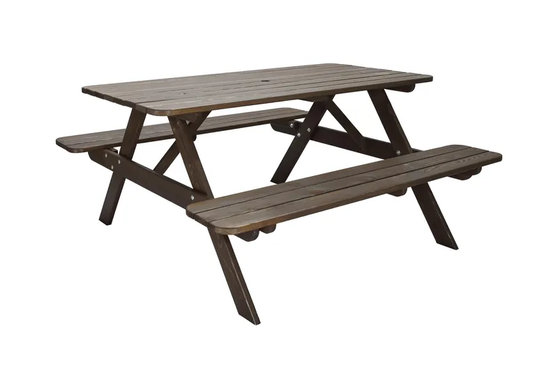 Nancie Picknickbord 150 cm, Brun