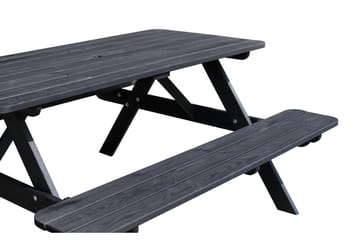 Nancie Picknickbord 158 cm - Kaffesvart - Utemöbler - Utebord & trädgårdsbord - Picknickbord & bänkbord