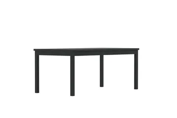 Rektangulärt Matbord Kenya 180 cm Utomhus - Svart - Utemöbler - Utebord & trädgårdsbord - Matbord utomhus