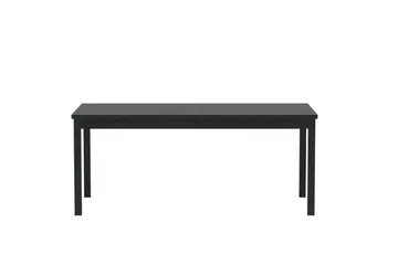 Rektangulärt Matbord Kenya 180 cm Utomhus - Svart - Utemöbler - Utebord & trädgårdsbord - Matbord utomhus