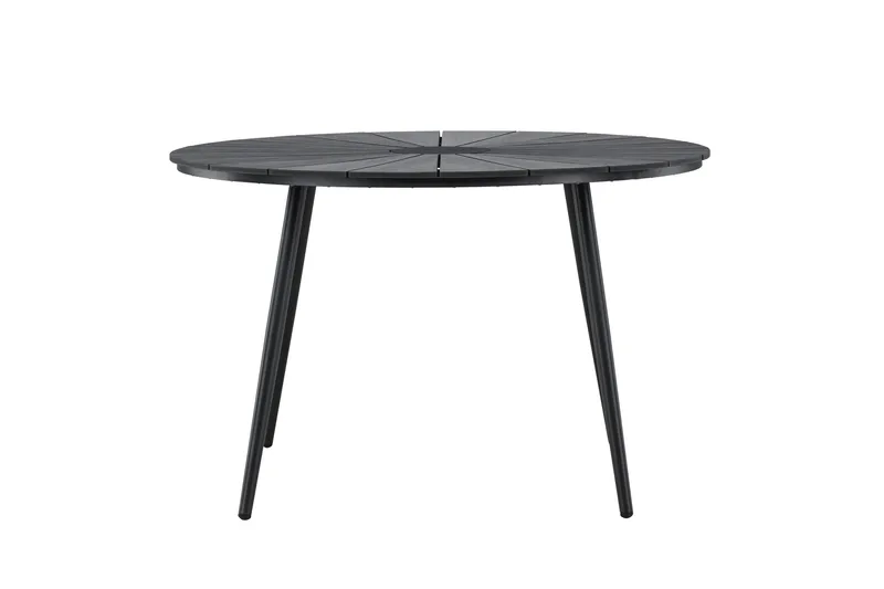 San Vito Matbord Utomhus 120 cm - Svart - Utemöbler - Utebord & trädgårdsbord - Matbord utomhus