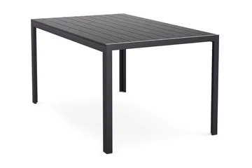 Siri Matbord Utomhus 90x150 cm - Svart - Utemöbler - Utebord & trädgårdsbord - Matbord utomhus