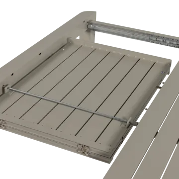 Utdragbart Matbord Ovara 150 cm Utomhus - Sand - Utemöbler - Utebord & trädgårdsbord - Matbord utomhus