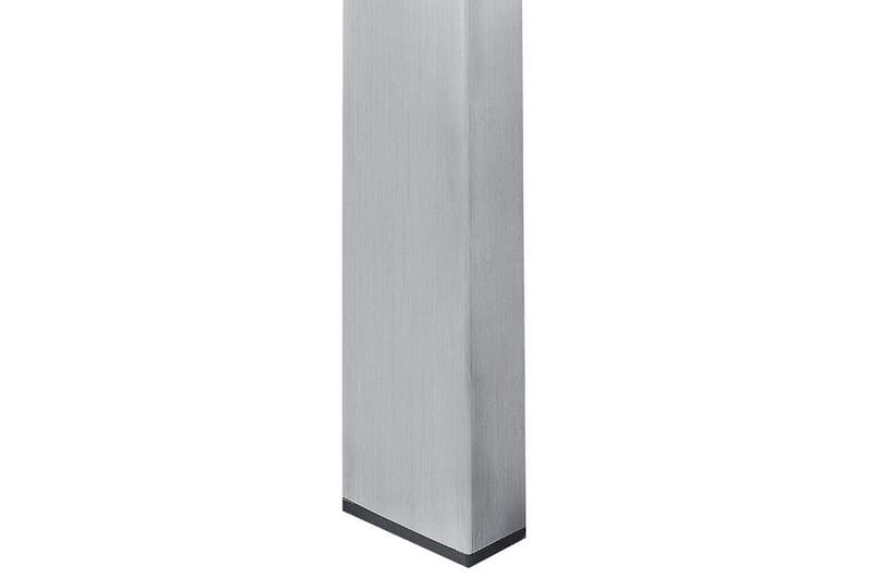 Zervo Matbord Utomhus 180x90 cm - Vit/Silver - Utemöbler - Utebord & trädgårdsbord - Matbord utomhus