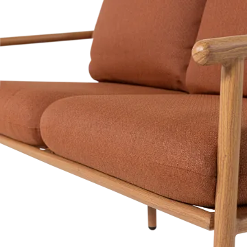 2-sits Soffa Cavero Utomhus - Terra - Utemöbler - Utesoffa - Trädgårdssoffa