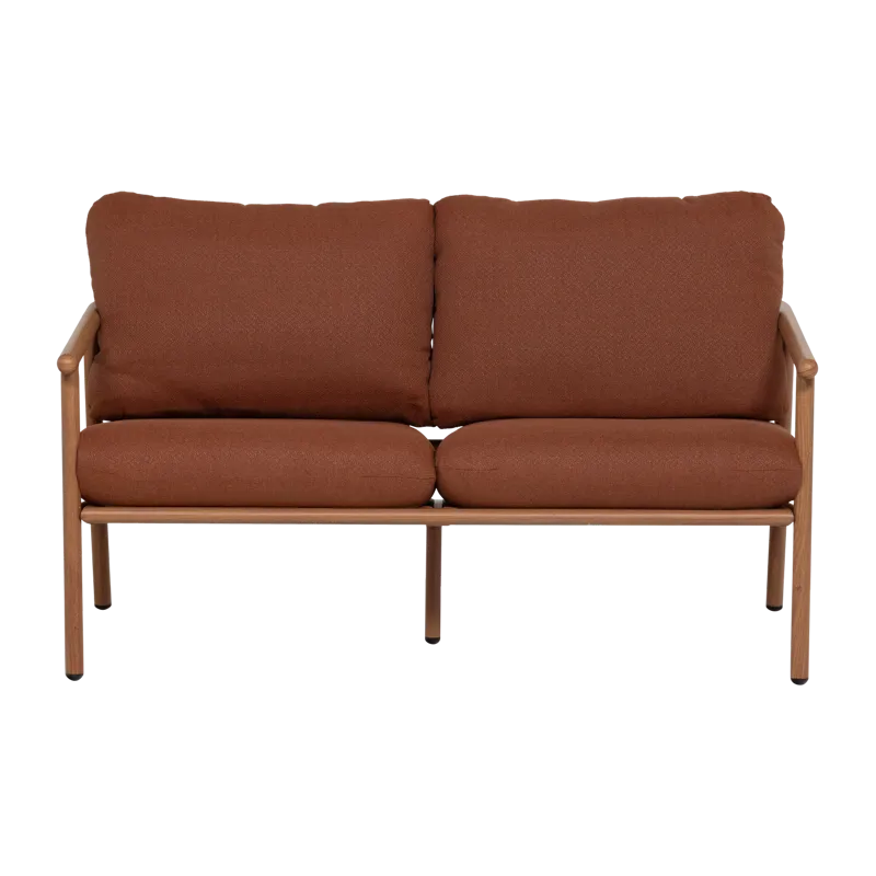 2-sits Soffa Cavero Utomhus - Terra - Utemöbler - Utesoffa - Trädgårdssoffa