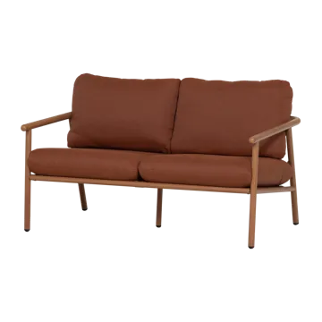 2-sits Soffa Cavero Utomhus - Terra - Utemöbler - Utesoffa - Trädgårdssoffa