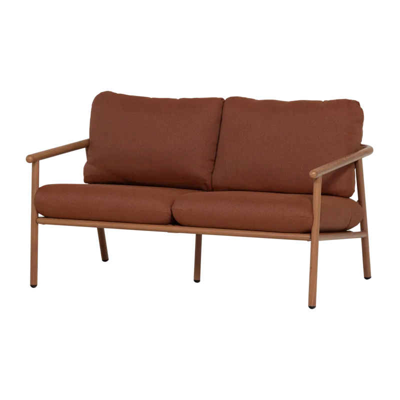 2-sits Soffa Cavero Utomhus - Terra - Utemöbler - Utesoffa - Trädgårdssoffa