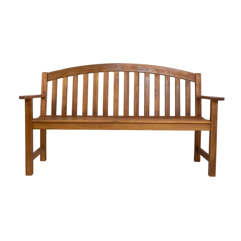 Bänk Gwen 160x62x94 cm akacia - brun - Utemöbler - Utesoffa - Trädgårdsbänk & utebänk