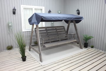 Hängmatta Pelle gunga utan tak Utomhus - Grå - Utemöbler - Utesoffa - Hammock