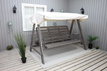 Hängmatta Pelle gunga utan tak Utomhus - Grå - Utemöbler - Utesoffa - Hammock
