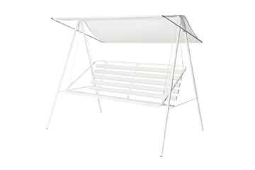Takrör och tak till Retro hammock - Vit - Utemöbler - Utesoffa - Hammock - Hammocktak