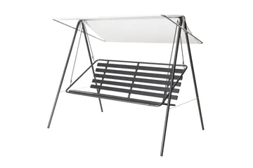 Takrör och tak till Retro hammock - Vit - Utemöbler - Utesoffa - Hammock - Hammocktak