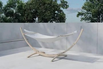 Hammock Hedvig 320 cm Utomhus - Vitputsad - Utemöbler - Utesoffa - Hängsoffa