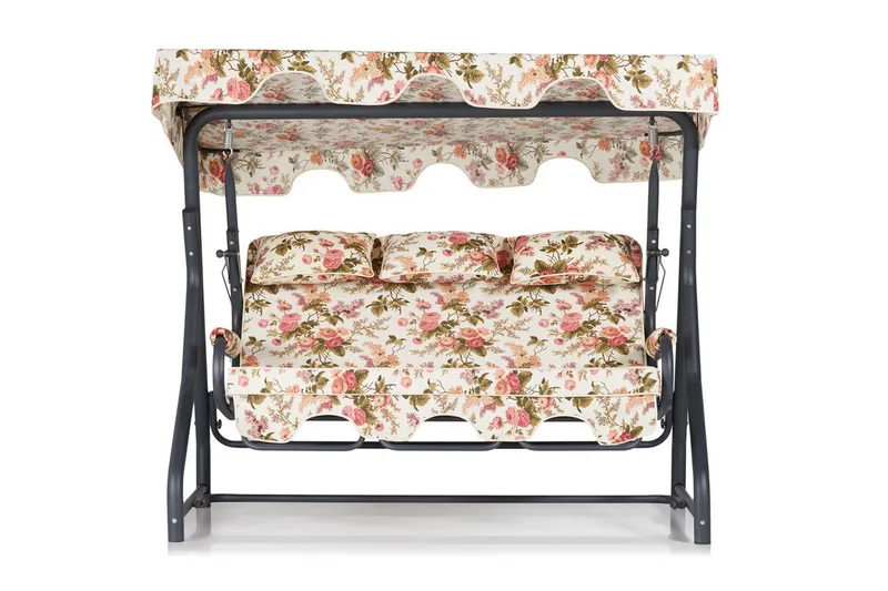Icterina 3-sits Hammock med Tak - Flerfärgad - Utemöbler - Utesoffa - Hammock