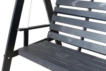 Pelle Hammock utan Tak - Mörkbrun - Utemöbler - Utesoffa - Hammock