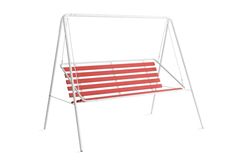 Retro 3-sits hammock, vit stomme, Varax
